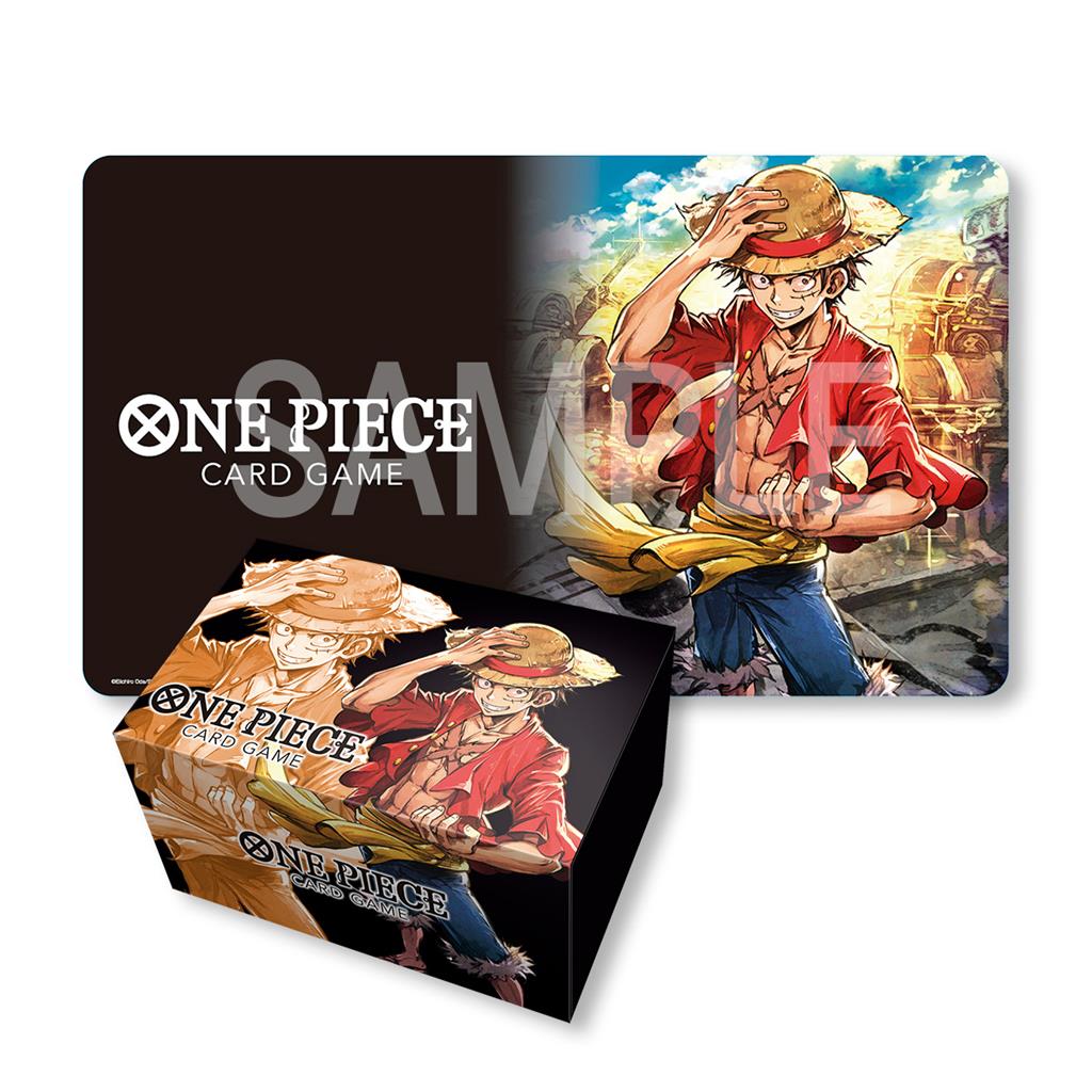 One Piece - Playmat and Card Case Set -Monkey D. Luffy-