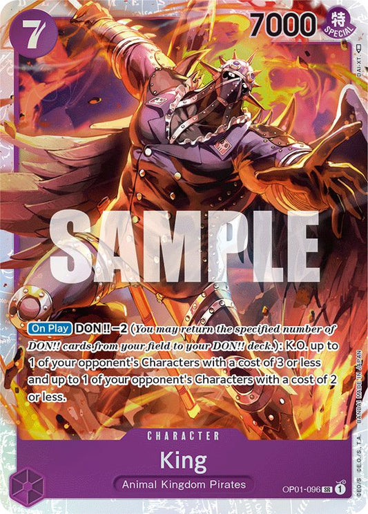 King - Super Rare - OP01-EN